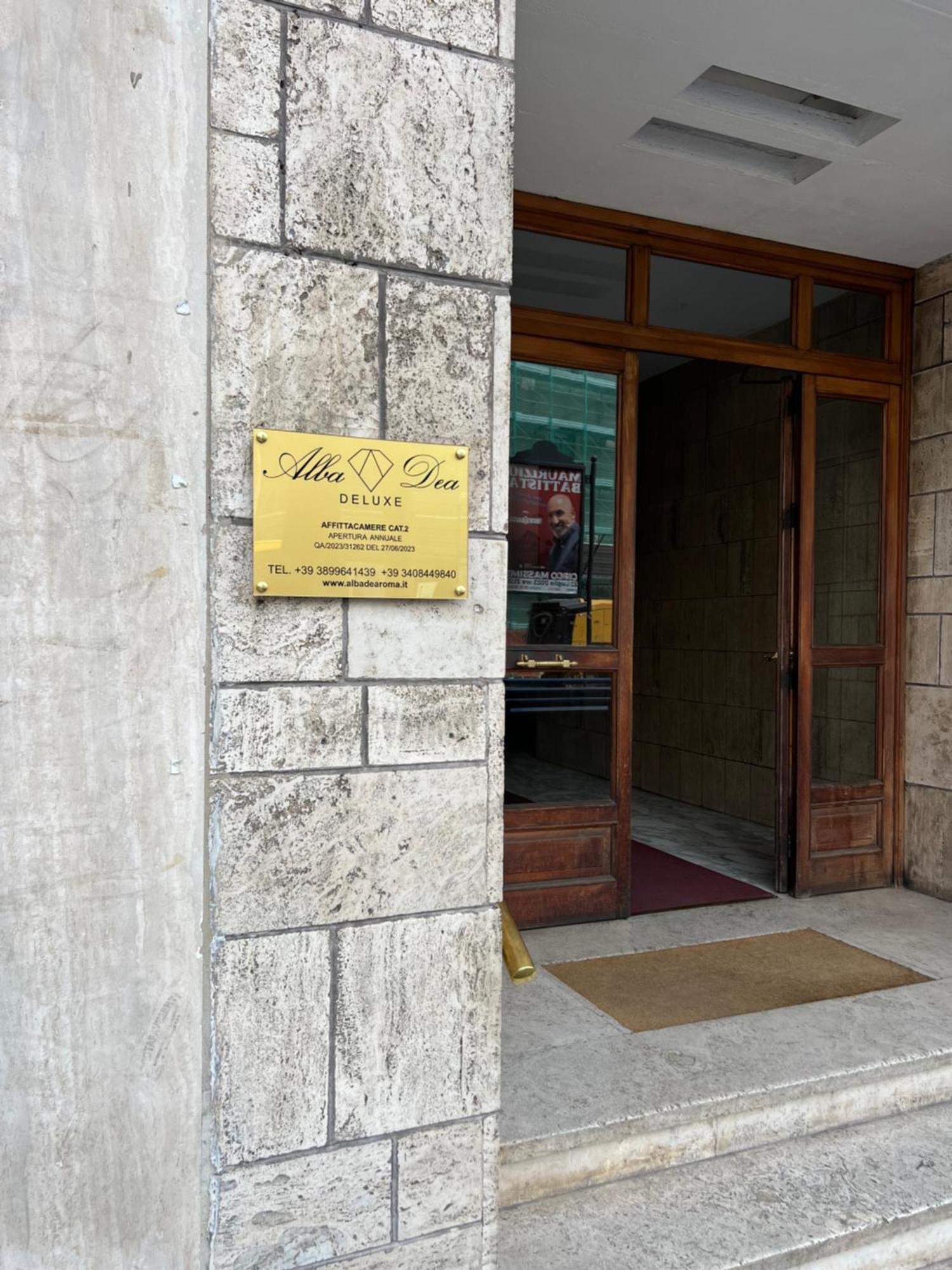 Albadea Deluxe Hotell Roma Eksteriør bilde